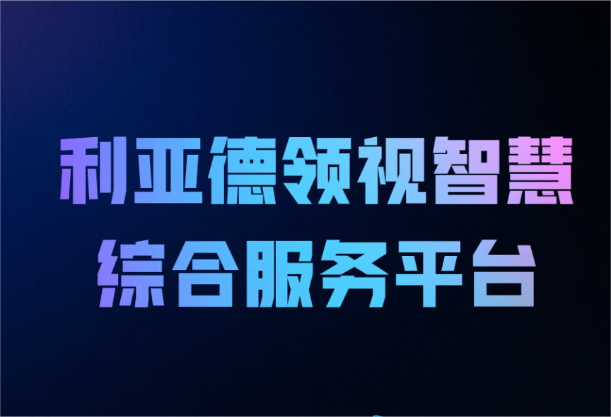 一图读懂南宫NG·28领视智慧综合服务平台
