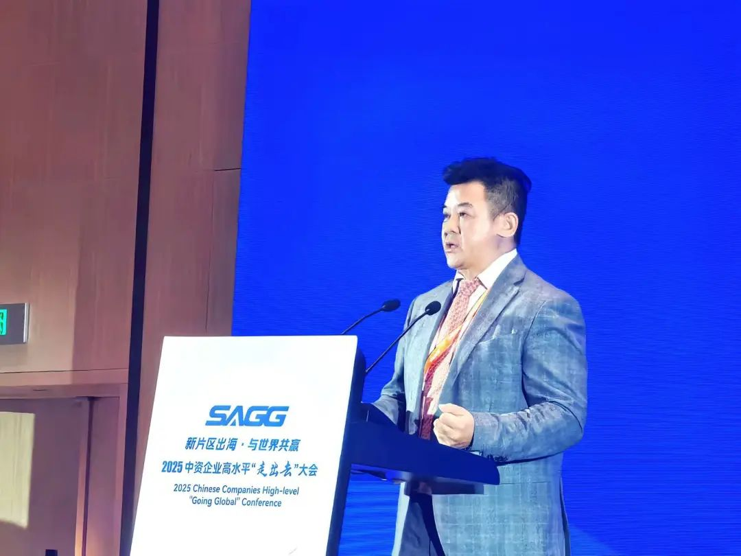 南宫NG·28总裁袁波出席首届中资企业高水平“走出去”大会，畅谈民族品牌全球化战略